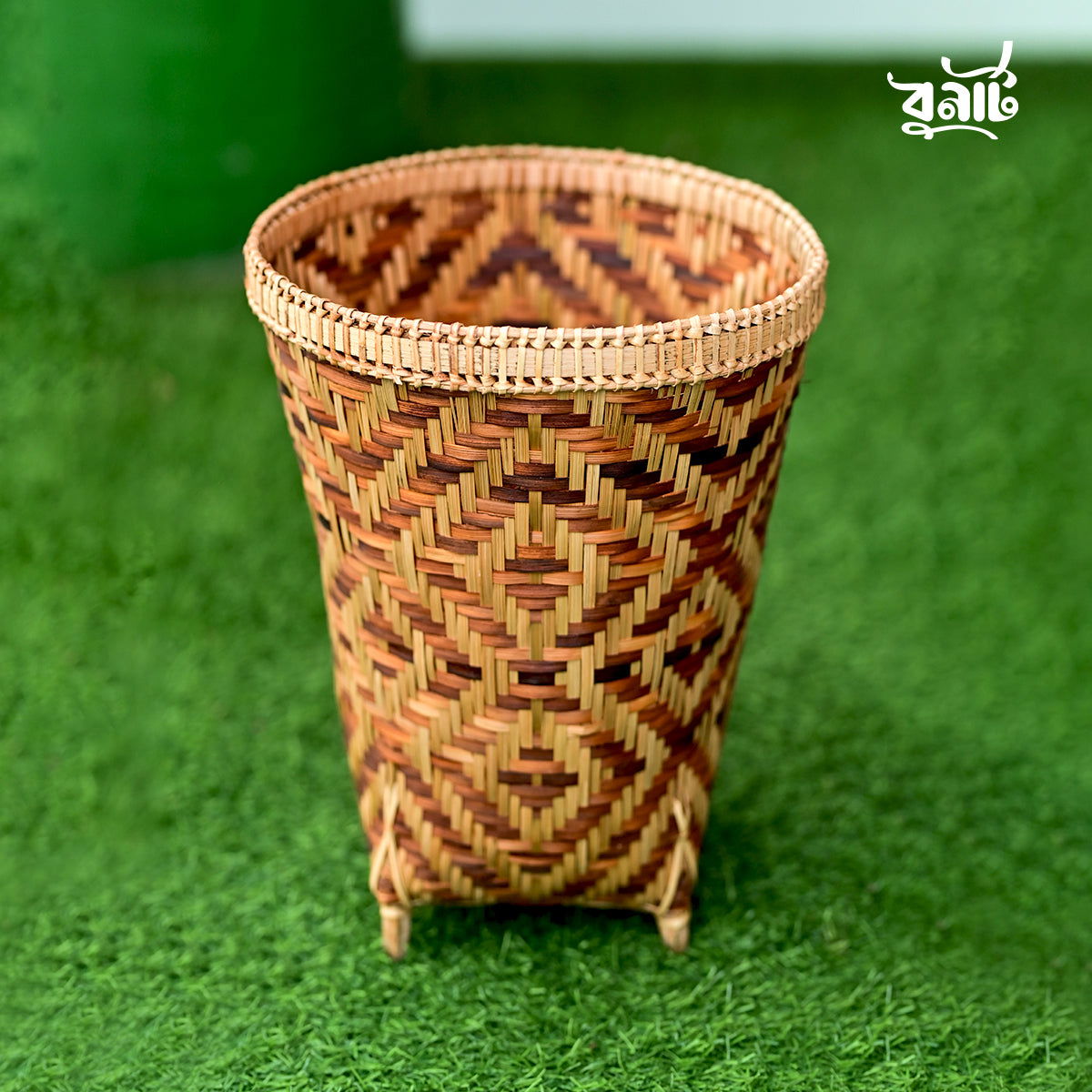 Bamboo Waste Basket - Bonart