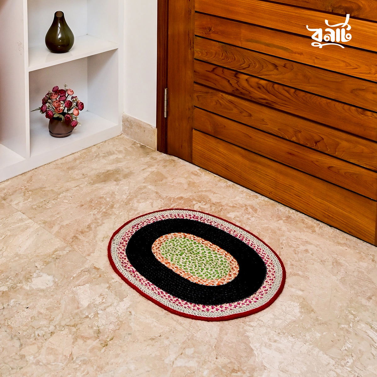 Jute Oval Door Mat - Bonart