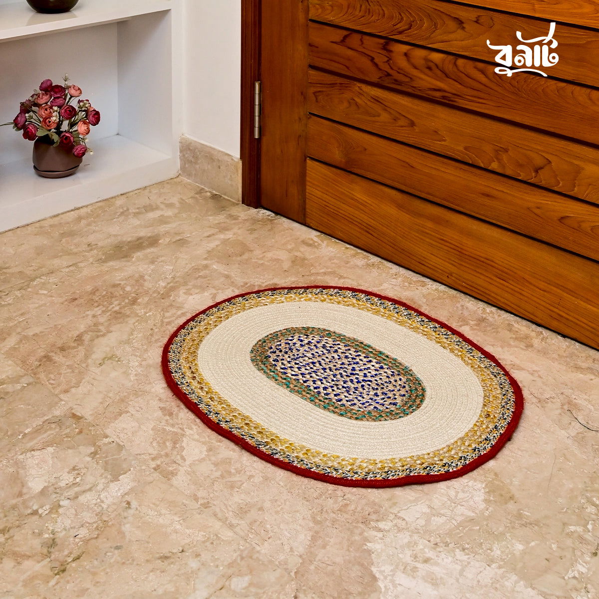 Jute Oval Door Mat - Bonart