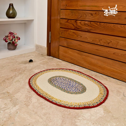 Jute Oval Door Mat - Bonart