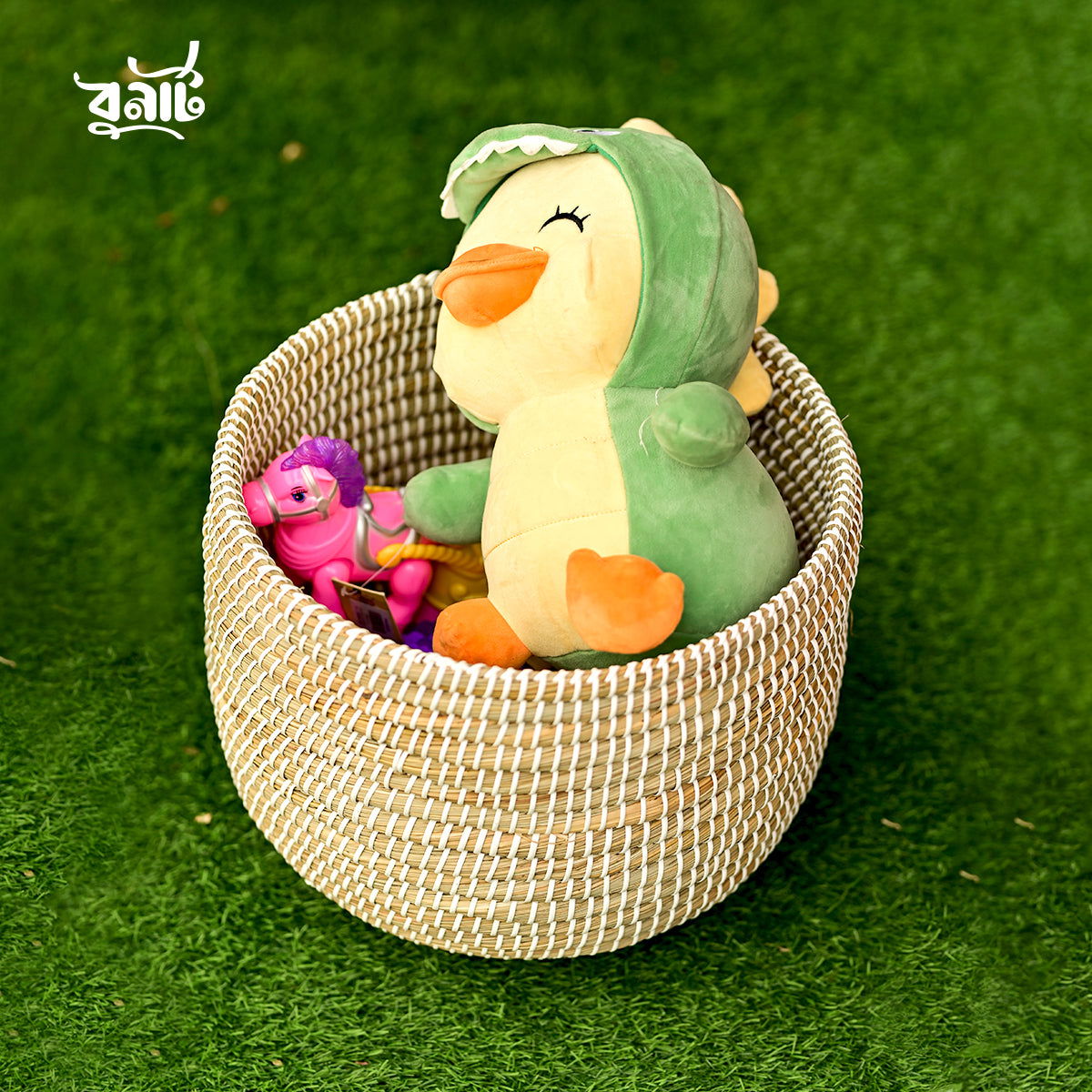 Kaisa Grass Toys Basket - Bonart