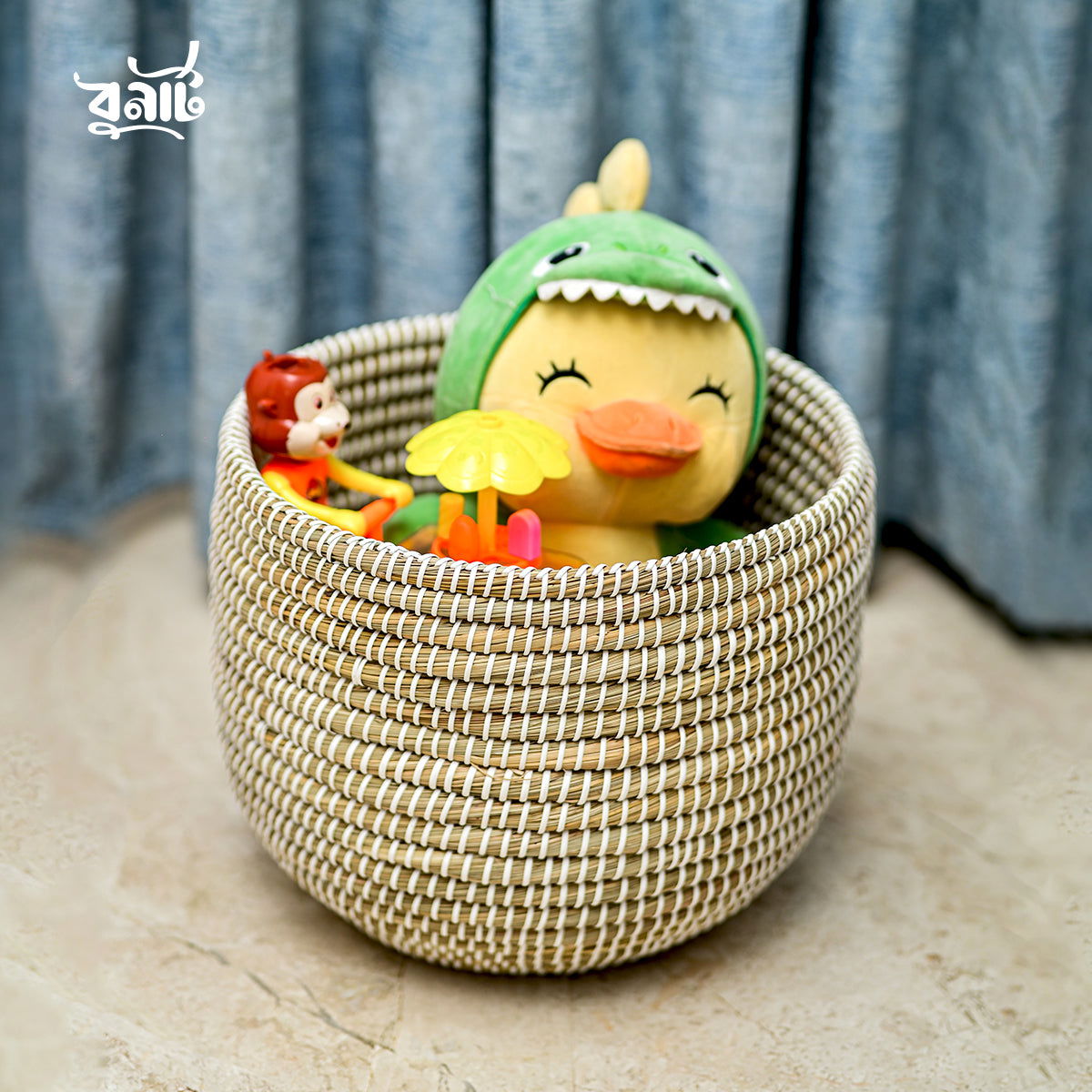 Kaisa Grass Toys Basket - Bonart