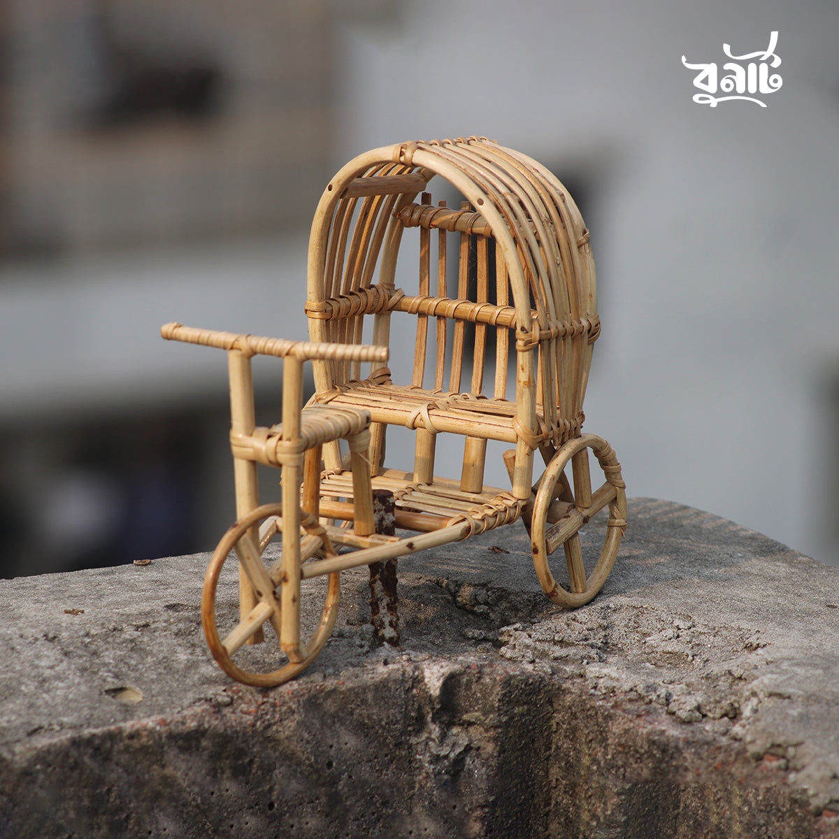 Cane Hand Made Rickshaw