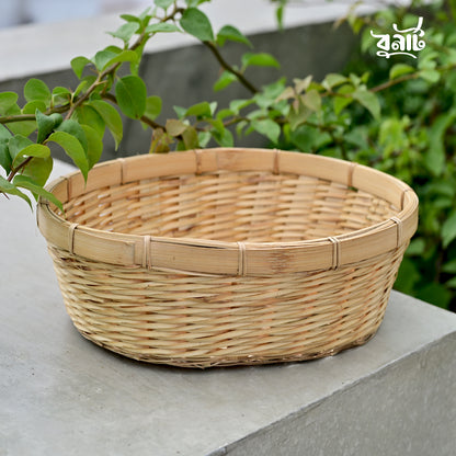 Bamboo Vegetable & Bread  Basket (Set of Two)