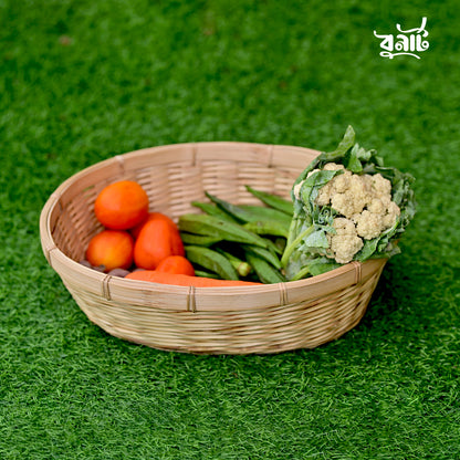 Bamboo Vegetable & Bread  Basket (Set of Two)